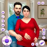 Pregnant Mom Game Family life APK MOD Unlimited Money VARY