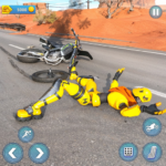 Ragdoll Bike Fall Crash Smash APK MOD Unlimited Money 1.5